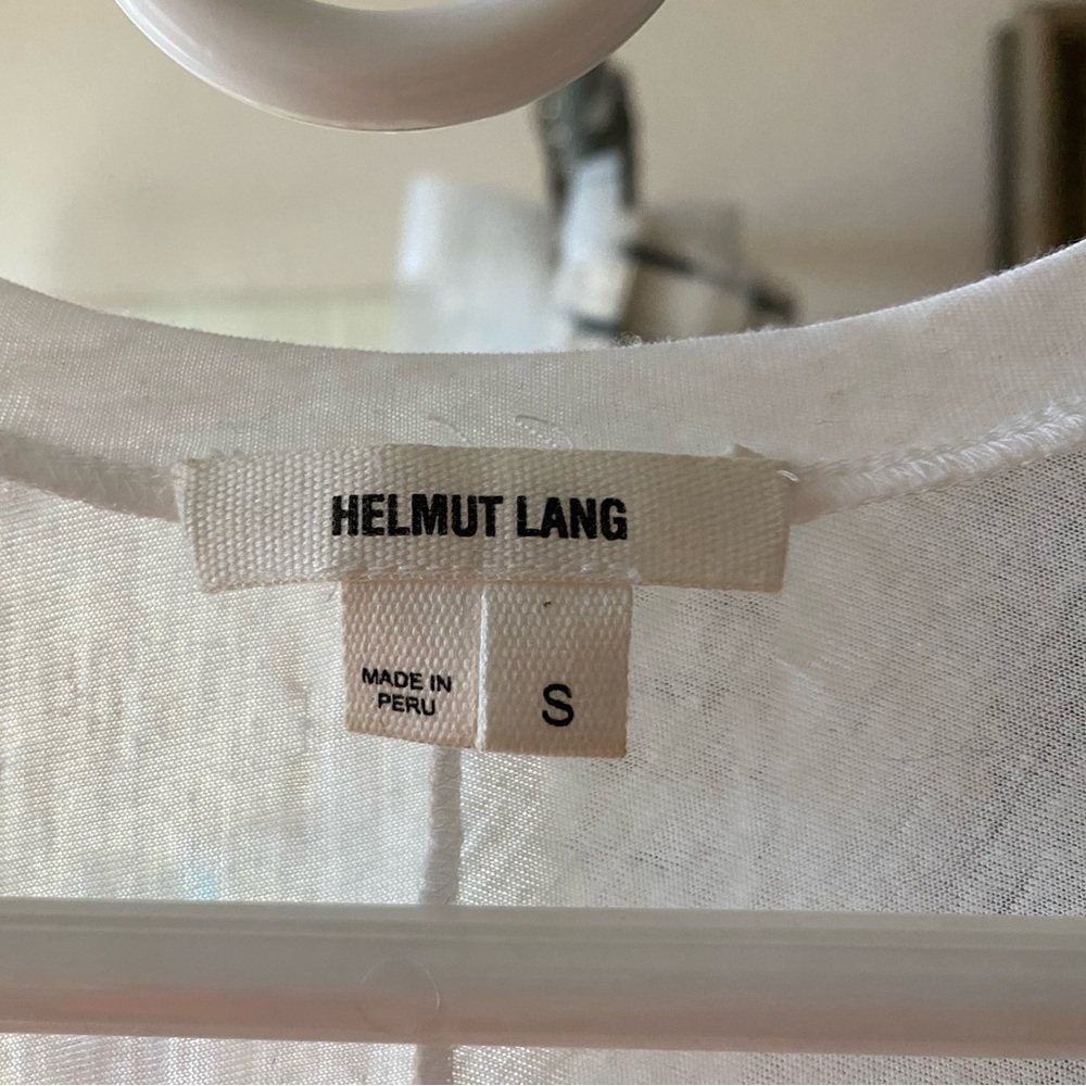 Helmut Lang Teardrop muscle tee